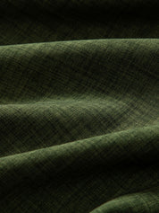 Short Sleeve Stand Collar Shirt & Straight Leg Linen Pants