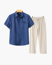 Old Money Linen Combo (Shortsleeve)